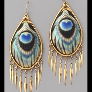 Alexis Bittar Peacock Earrings